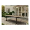 KETER tuintafel uitschuifbaar Deco Porto Nova uitschuifbaar 200-280 essenhoutlook/zwart