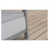 KETER tuinmeubelset Scandi Linea 2-zits set lichtgrijs/donkerstaalgrijs