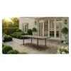 KETER tuintafel uitschuifbaar Deco Porto Nova uitschuifbaar 160-240 essenhouttint/zwart