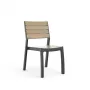 KETER tuinstoel Deco Corale teakhoutlook/grijs