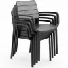 KETER tuinstoel Deco Porto fauteuil lichtgrijs/grijs