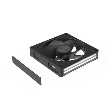 Zalman ZM-DF120R, 120mm daisy-chain-ventilator, reverse, 2300RPM, zwart