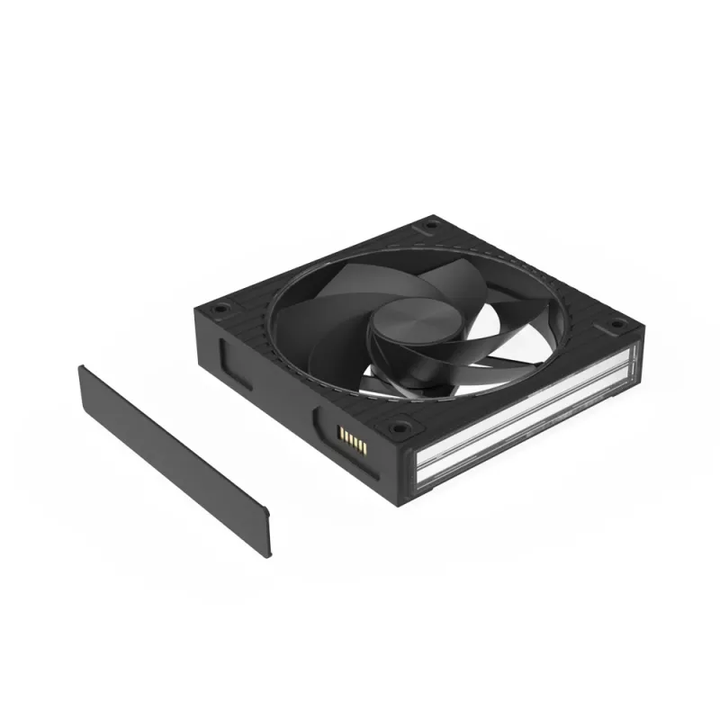 Zalman ZM-DF120R, 120mm daisy-chain-ventilator, reverse, 2300RPM, zwart