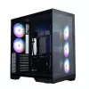 Zalman D50, ATX mid tower pc-behuizing, 3 x 120mm ventilatoren, zwart