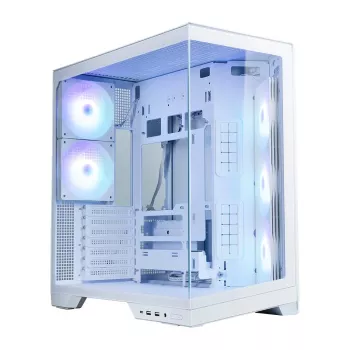 Zalman D50 ATX Mid Tower pc-behuizing, 3x 120mm ventilatoren, wit