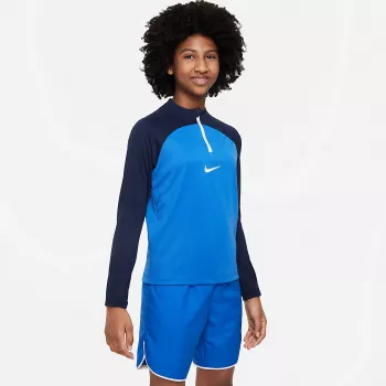 Nike DF Academy Pro Drill kinderen T-shirt marineblauw DH9280 463 L