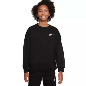 Nike Sportswear Club Fleece kinderen sweatshirt zwart FD2923 010 L