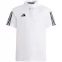 adidas Tiro 23 Competition Cotton kinderen T-shirt wit IC4576 140cm
