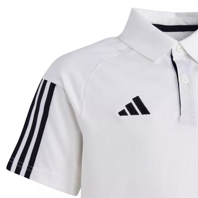 adidas Tiro 23 Competition Cotton kinderen T-shirt wit IC4576 140cm