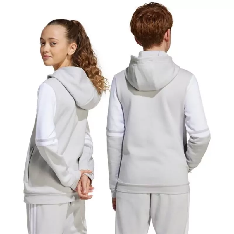 adidas Squadra 25 Sweat Hoody kinderen sweatshirt grijs JD4808 128cm