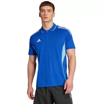 Heren adidas Tiro 25 Competition poloshirt blauw JY1803 2XL