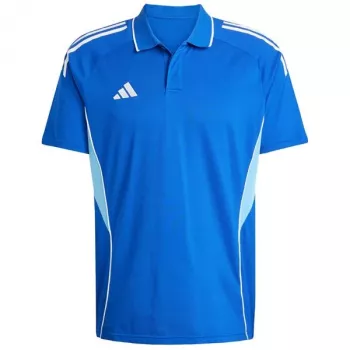 Heren adidas Tiro 25 Competition poloshirt blauw JY1803 2XL