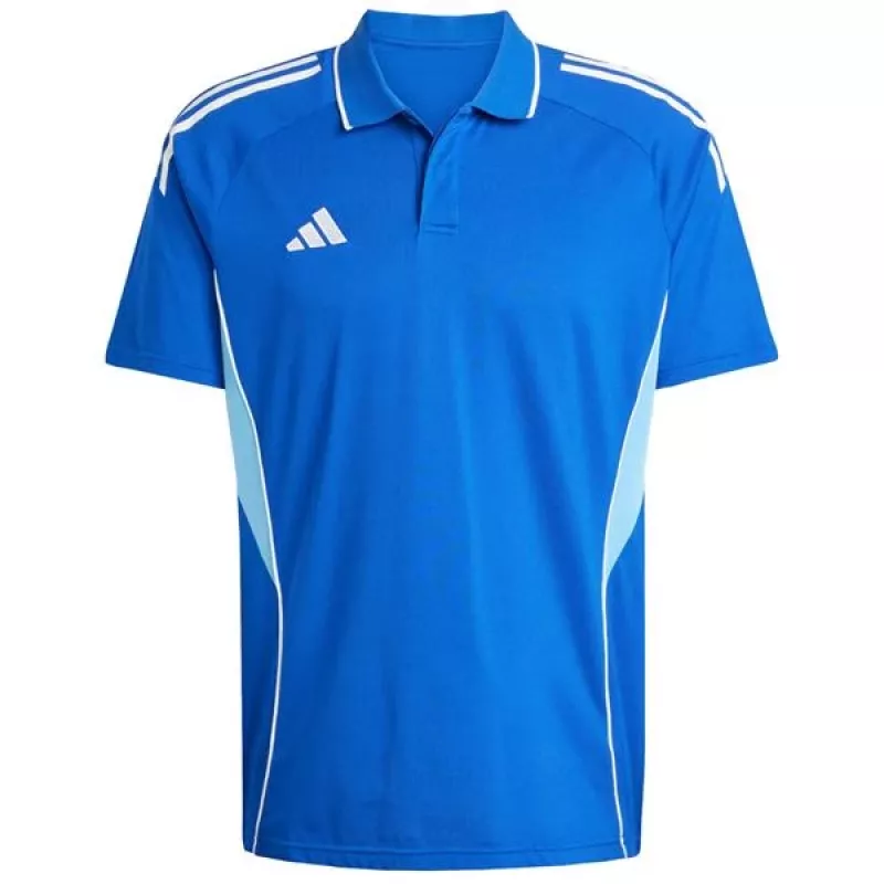 Heren adidas Tiro 25 Competition poloshirt blauw JY1803 2XL