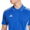 Heren adidas Tiro 25 Competition poloshirt blauw JY1803 2XL