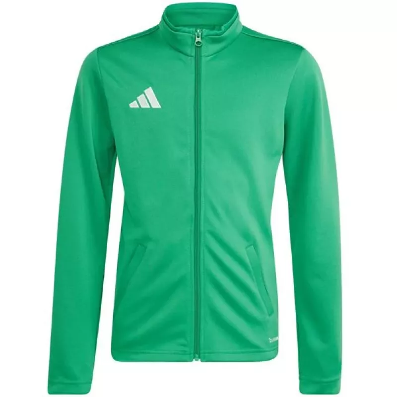 adidas Entrada 26 trainingsjack voor kinderen groen JZ6613 152cm