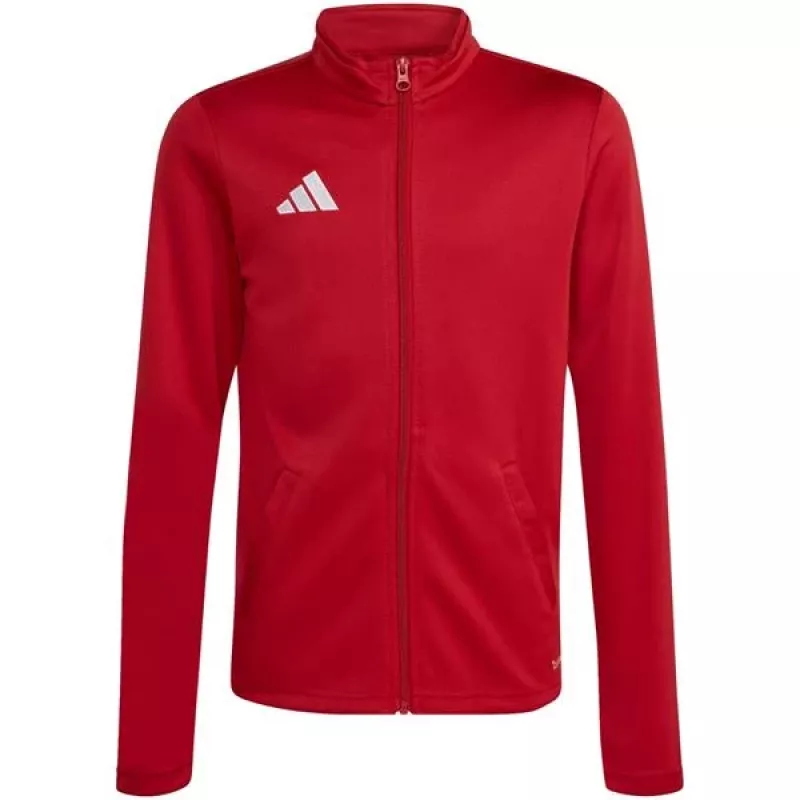 adidas Entrada 26 trainingsjack voor kinderen rood JZ6612 140cm