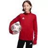 adidas Entrada 26 trainingsjack voor kinderen rood JZ6612 140cm