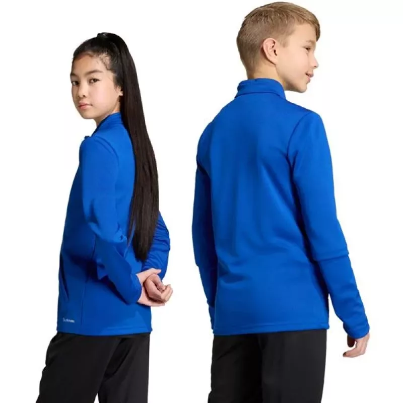 adidas Entrada 26 Track kindersweatshirt blauw JZ6607 116cm