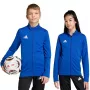 adidas Entrada 26 Track kindersweatshirt blauw JZ6607 128cm