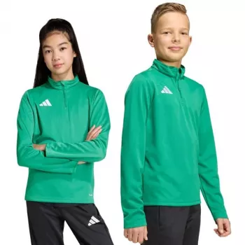 adidas Entrada 26 trainingsshirt kindersweatshirt groen JZ6632 116cm