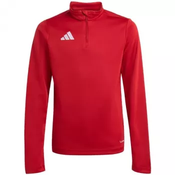adidas Entrada 26 trainingsshirt kindersweatshirt rood JZ6636 116cm
