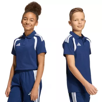 adidas Tiro 26 League Polo kinderen T-shirt marineblauw KF3406 140cm