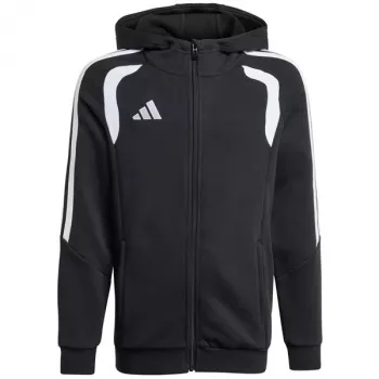 adidas Tiro 26 League Sweat Full Zip Hoodie kindersweatshirt zwart KF3324 164cm