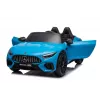 Auto op accu Mercedes AMG SL63 blauw gelakt