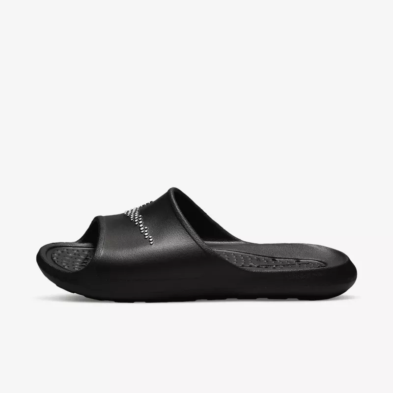 Nike Victori One Shower Slide badslippers voor heren en dames (uniseks), zwart/wit, CZ5478-001, maat 40