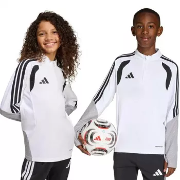 adidas Tiro 26 Competition Training Top kindersweatshirt wit-grijs KA7577 164cm