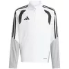 adidas Tiro 26 Competition Training Top kindersweatshirt wit-grijs KA7577 164cm