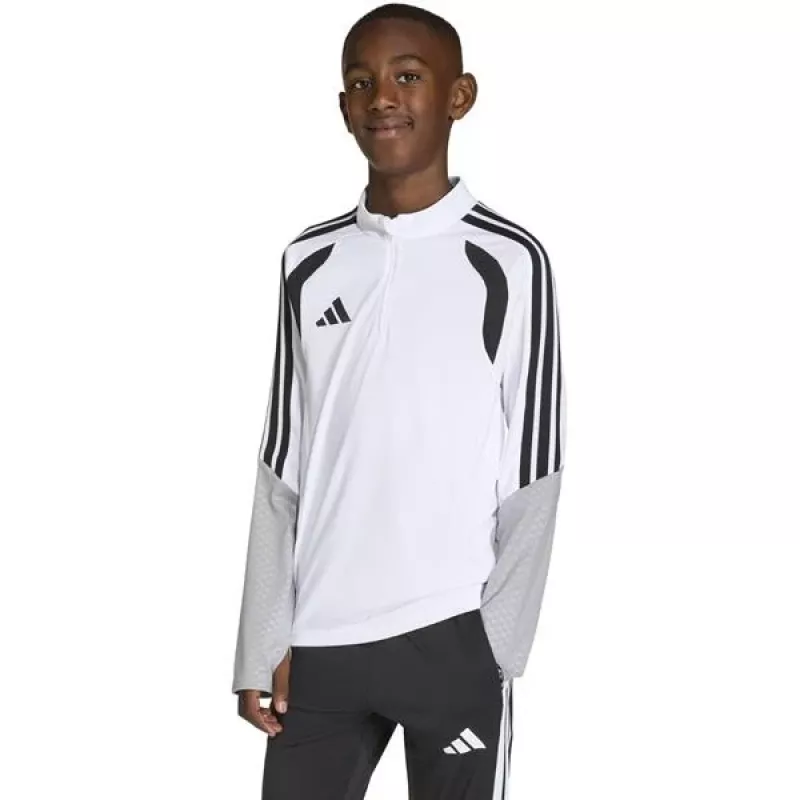 adidas Tiro 26 Competition Training Top kindersweatshirt wit-grijs KA7577 164cm