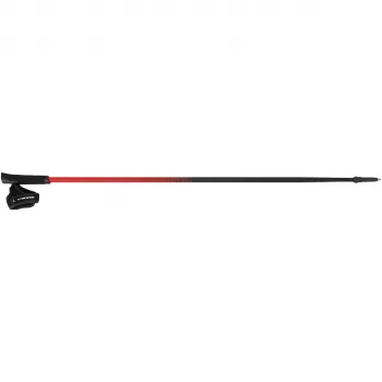 Nordic Walking Pro Trainer 110cm Viking stokken rood/zwart