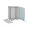 A-LAN ALANTEC 19 18U 600x450 wandkast, grijs