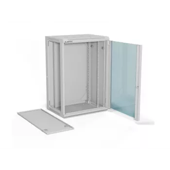 A-LAN ALANTEC 19 18U 600x450 wandkast, grijs