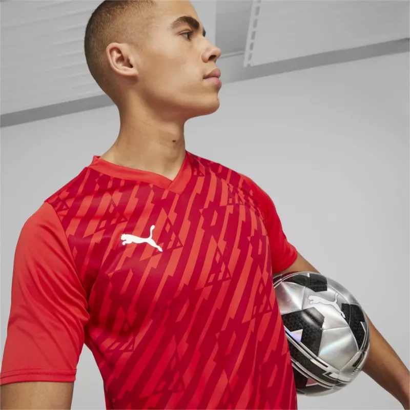 Heren T-shirt Puma teamULTIMATE rood 705371 01 M