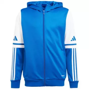 adidas Squadra 25 Hoody kindersweatshirt blauw en wit JD4802 140cm
