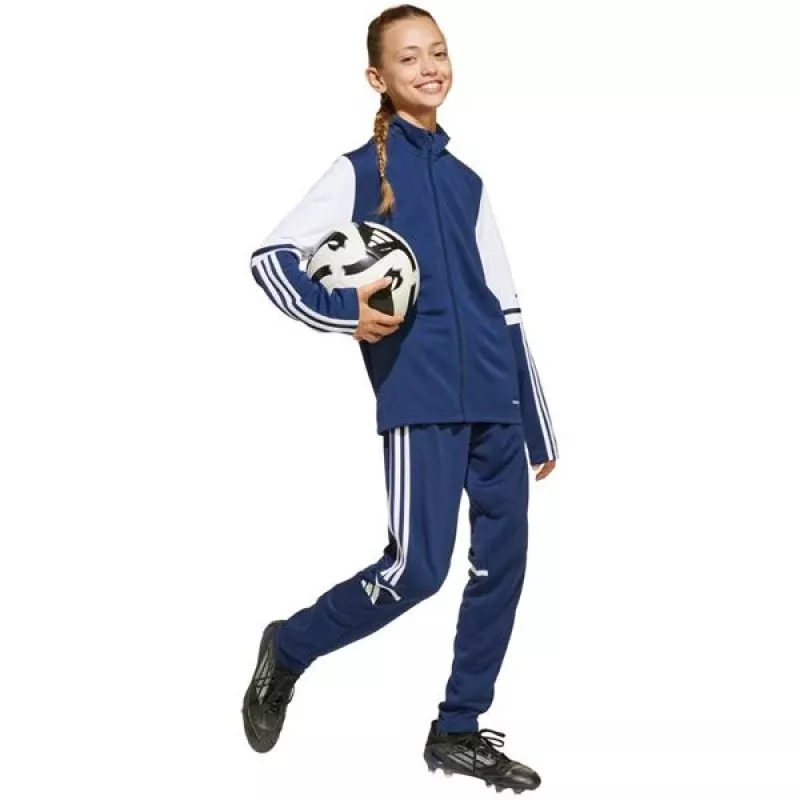 adidas Squadra 25 trainingssweatshirt voor kinderen marineblauw JD3029 152cm