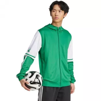 Heren adidas Squadra 25 Hoody sweatshirt groen en wit JP3164 L