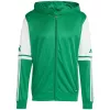 Heren adidas Squadra 25 Hoody sweatshirt groen en wit JP3164 L