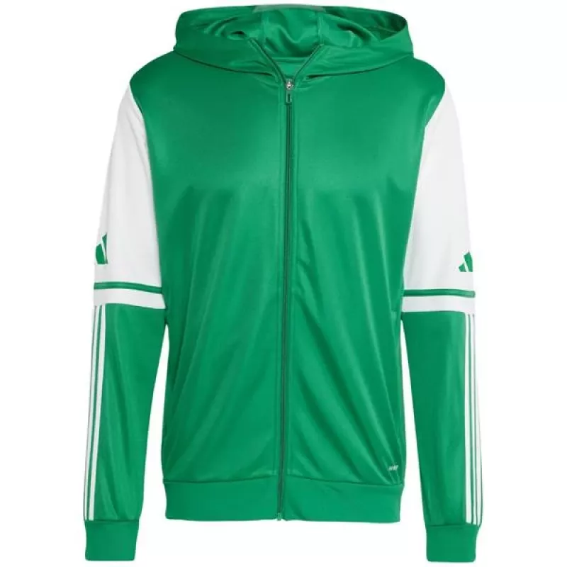 Heren adidas Squadra 25 Hoody sweatshirt groen en wit JP3164 L