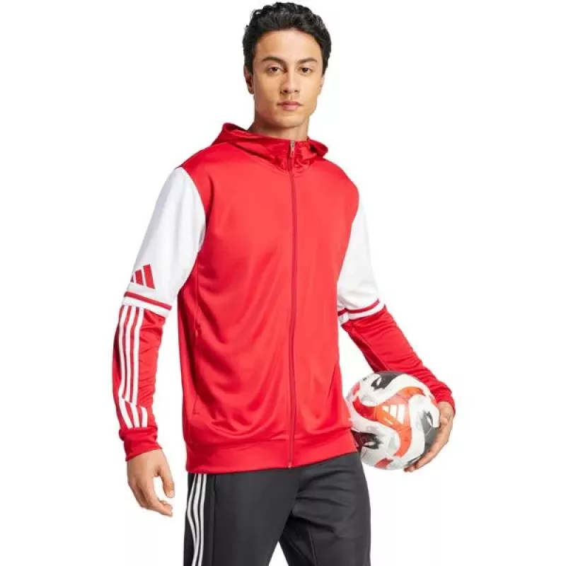 Heren adidas Squadra 25 Hoody sweatshirt rood JD2990 M