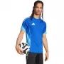 Heren adidas Tiro 25 Competition training T-shirt blauw JI6573 XL