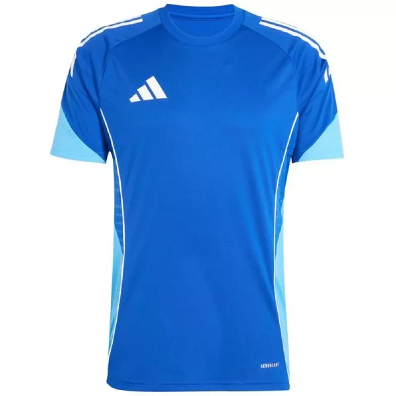 Heren adidas Tiro 25 Competition training T-shirt blauw JI6573 XL