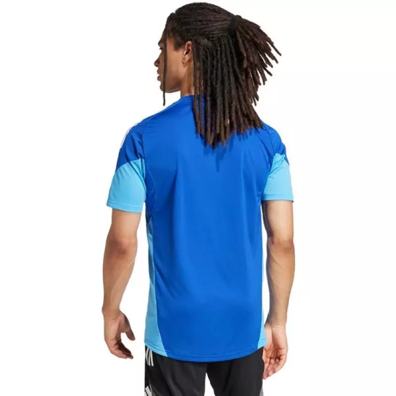 Heren adidas Tiro 25 Competition training T-shirt blauw JI6573 XL