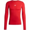 adidas Techfit longsleeve heren T-shirt rood JP2926 L