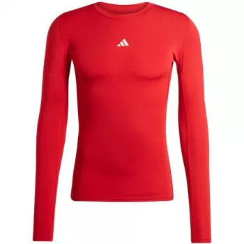 adidas Techfit longsleeve heren T-shirt rood JP2926 L