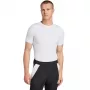 Heren adidas Techfit korte mouw T-shirt wit JP4675 M