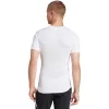 Heren adidas Techfit korte mouw T-shirt wit JP4675 M
