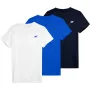 Heren T-shirt 4F M4479 wit, blauw, navy 4FWSS26TTSHM4479 90S S